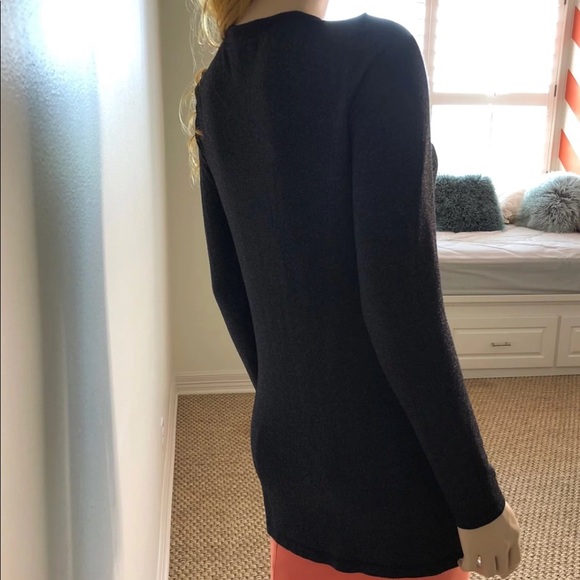 Bebe Black Silver Sexy Tunic S EUC - Picture 2 of 8